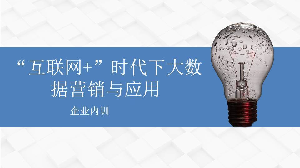傅強《“互聯(lián)網(wǎng)+”時代下大數(shù)據(jù)營銷與應用》